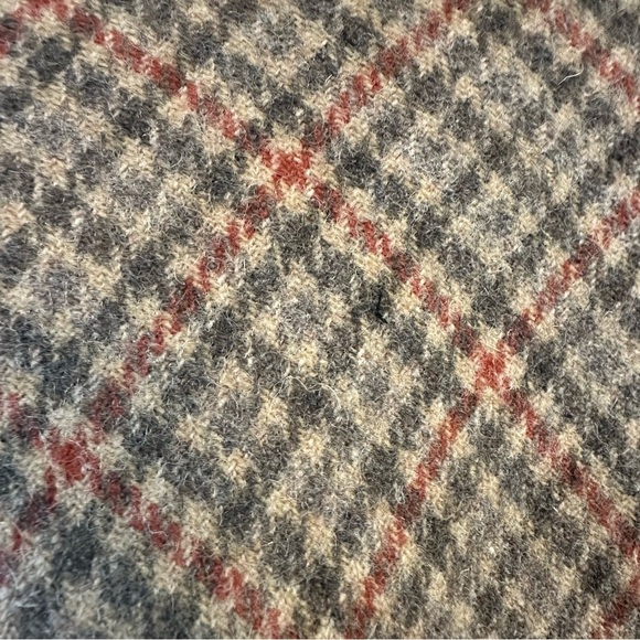 Vintage Pendleton men’s wool overcoat houndstooth plaid size 40 - Picture 13 of 17